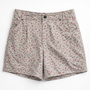 Vintage Lizwear Floral Shorts Petite 4 High Waist Cottagecore 90s Retro Summer